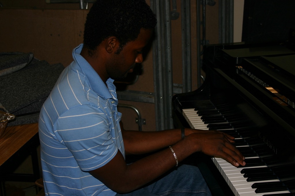 Jean on piano